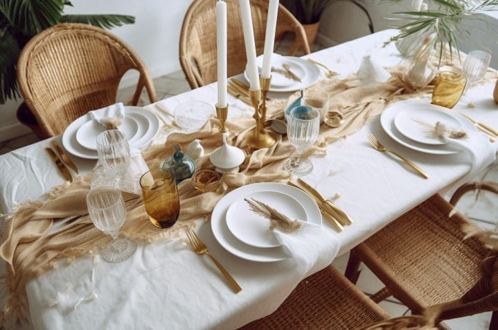 mesa estilo boho mesa estilo boho