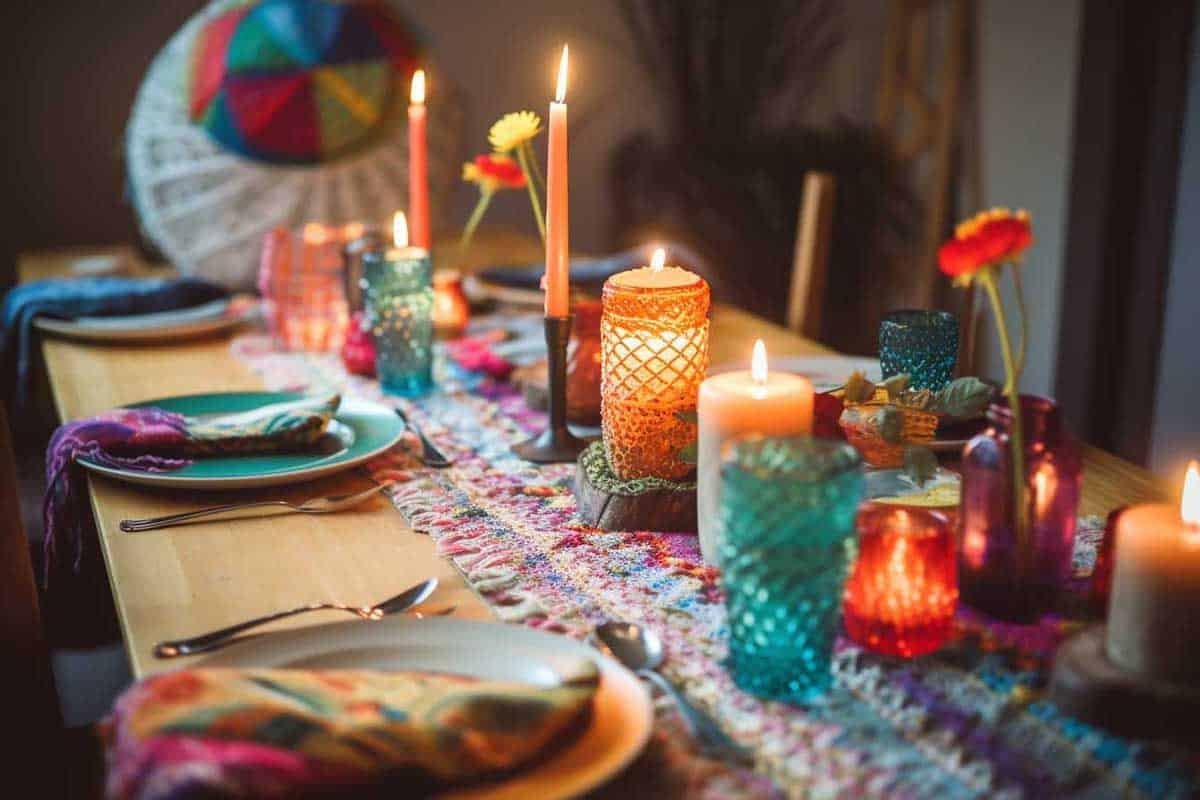mesa estilo boho mesa estilo boho