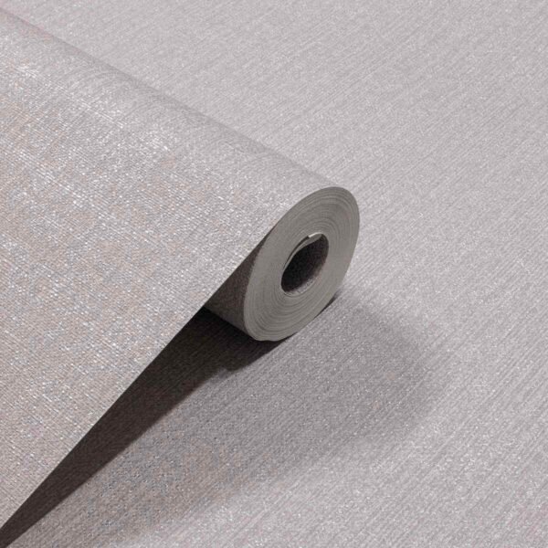 PAPEL DE PAREDE VINÍLICO CINZA CLARO PDL1740