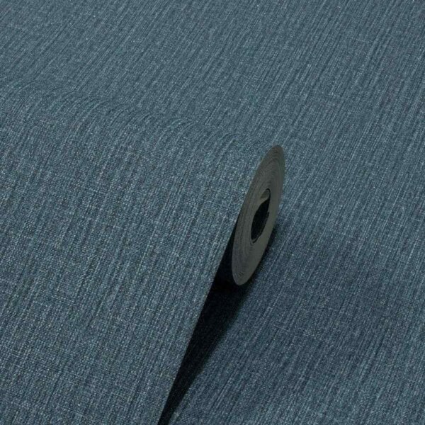 PAPEL DE PAREDE VINÍLICO LINHO AZUL JEANS C/ GLITTER PDI0050