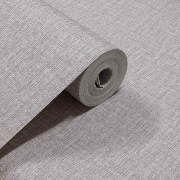 PAPEL DE PAREDE VINÍLICO LINHO CINZA CLARO PDL0402
