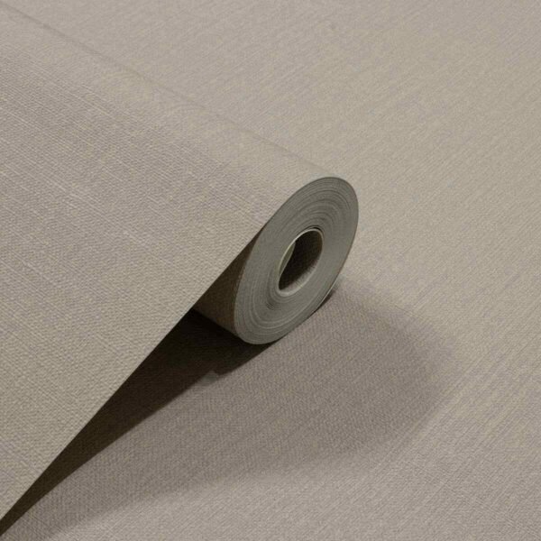 PAPEL DE PAREDE VINÍLICO LINHO MARROM PDL1750