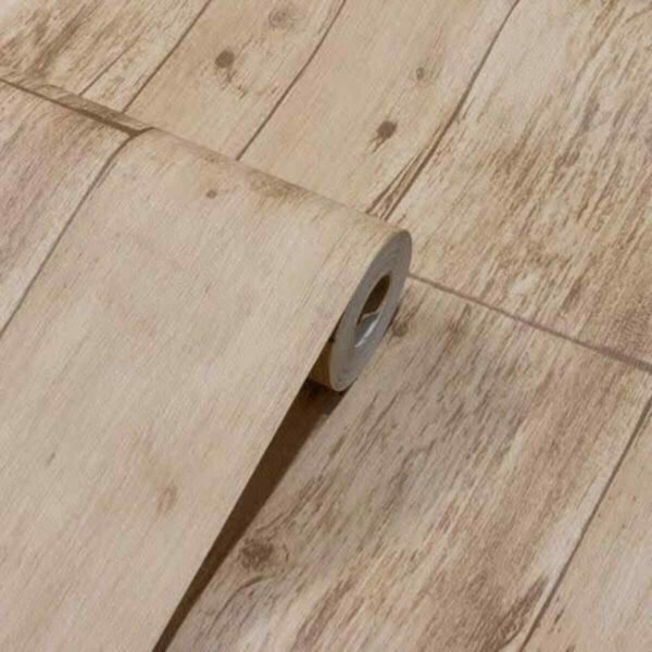 PAPEL DE PAREDE VINÍLICO MADEIRA ENVELHECIDA PDT2292