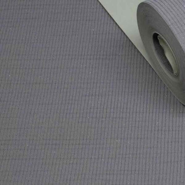 PAPEL DE PAREDE VINÍLICO TEXTURZADO CINZA C/ BRILHO PDL9604