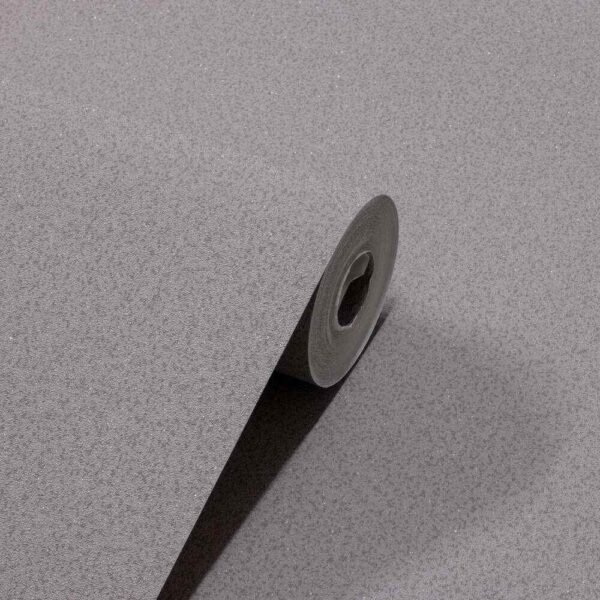PAPEL DE PAREDE VINÍLICO TIPO MICA CINZA C/ BRILHO PDL0163