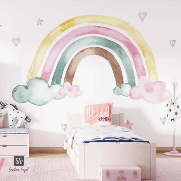 papel-de-parede-arco-iris-estrelado