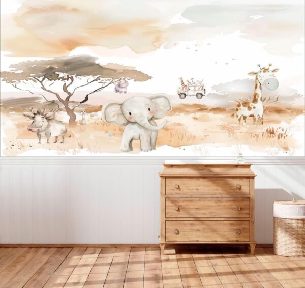 papel-de-parede-safari-baby